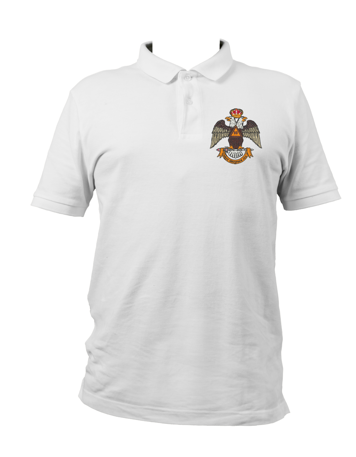 33rd Embroidered Gildan 50/50 Polo Shirt