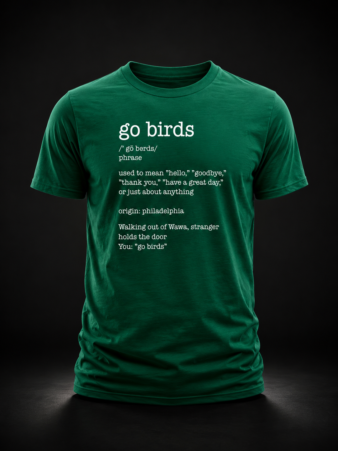 π¦
Go Birds Definition Tee