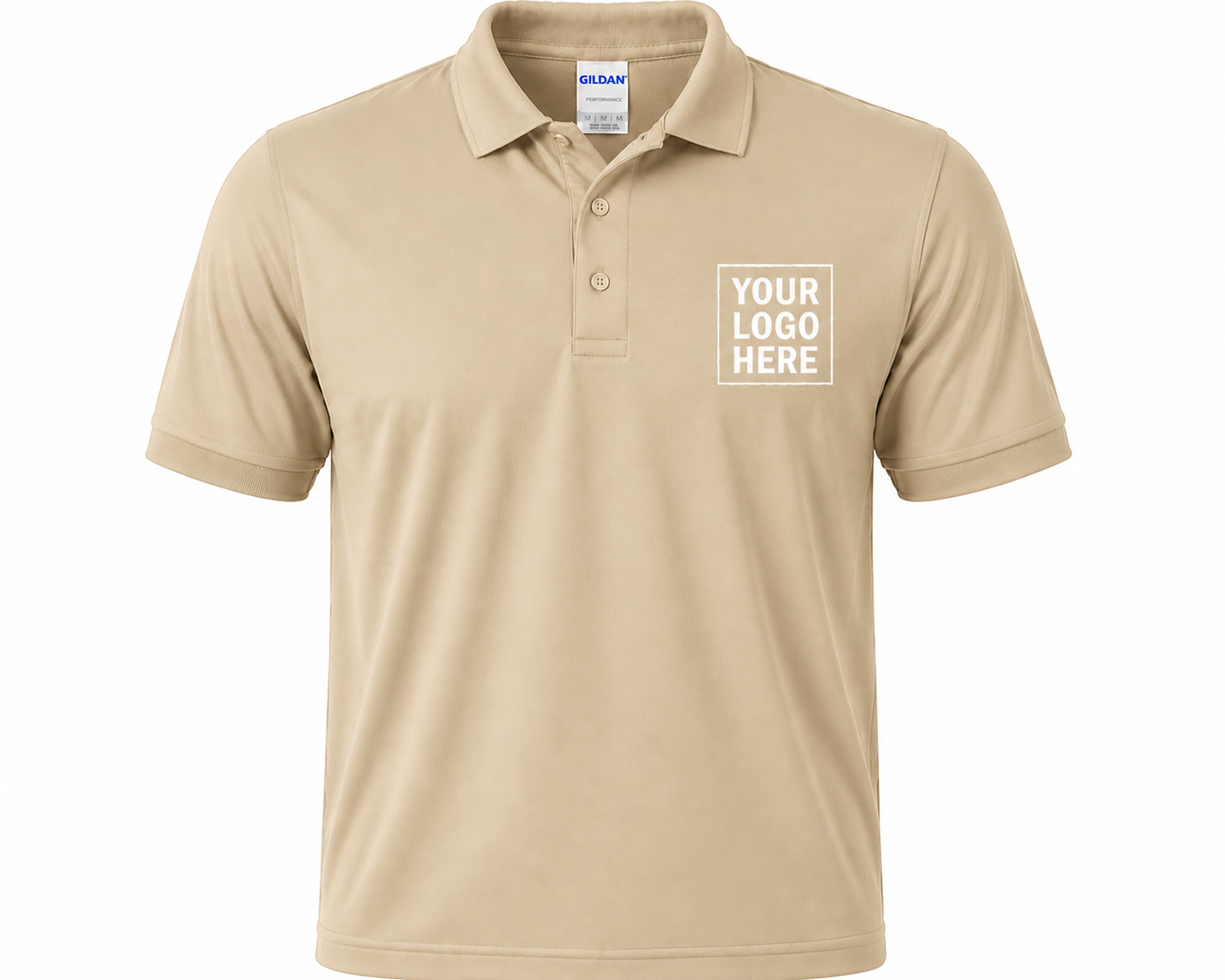 Custom Logo Polo Shirt | Embroidery & DTF Apparel