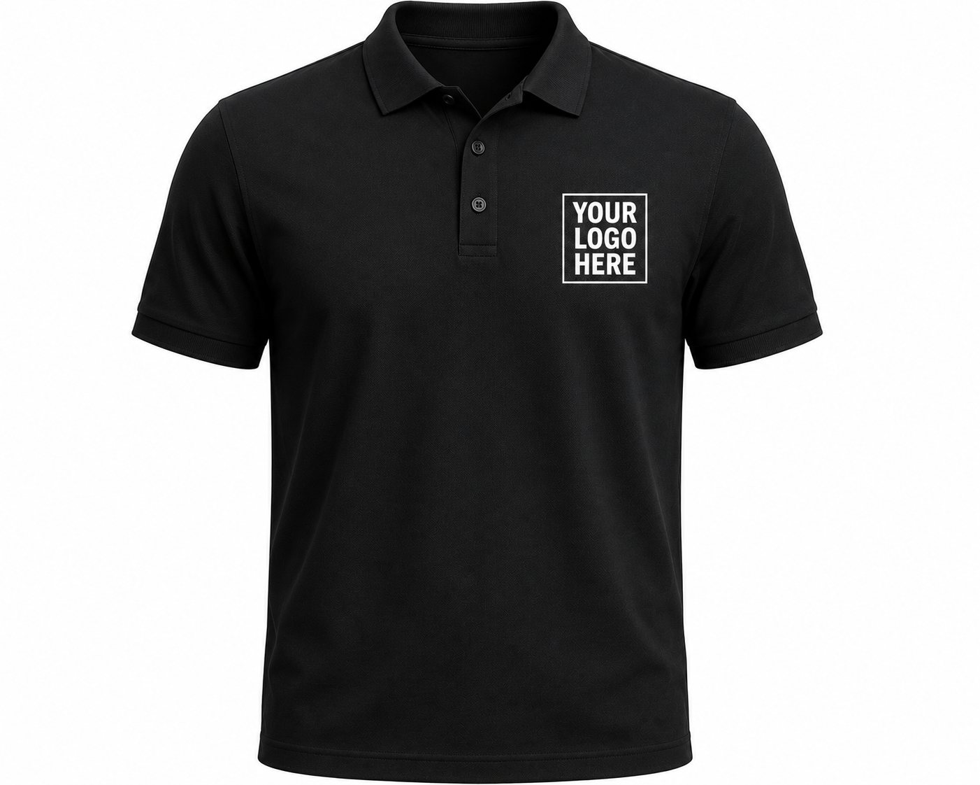 Custom Logo Polo Shirt | Embroidery & DTF Apparel