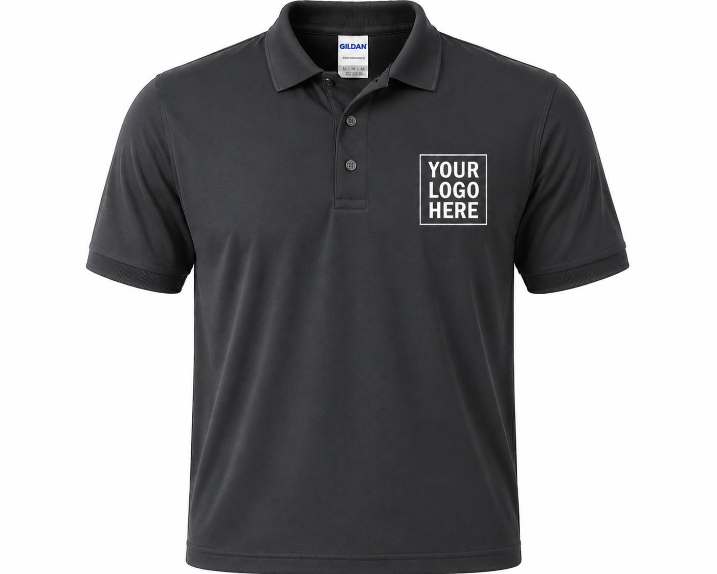 Custom Logo Polo Shirt | Embroidery & DTF Apparel