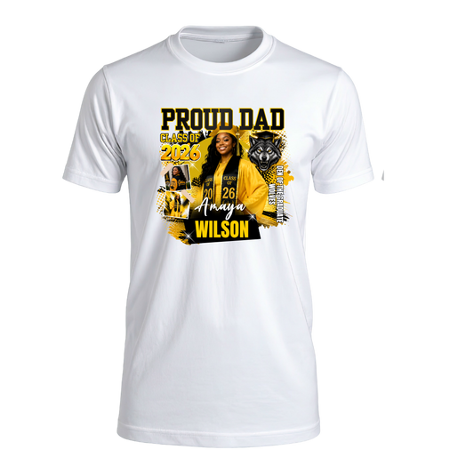Proud Dad Graduation Shirt