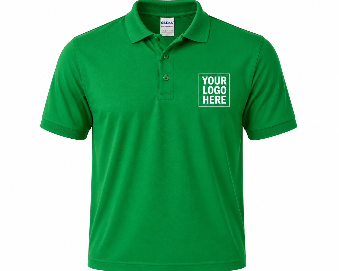 Custom Logo Polo Shirt | Embroidery & DTF Apparel
