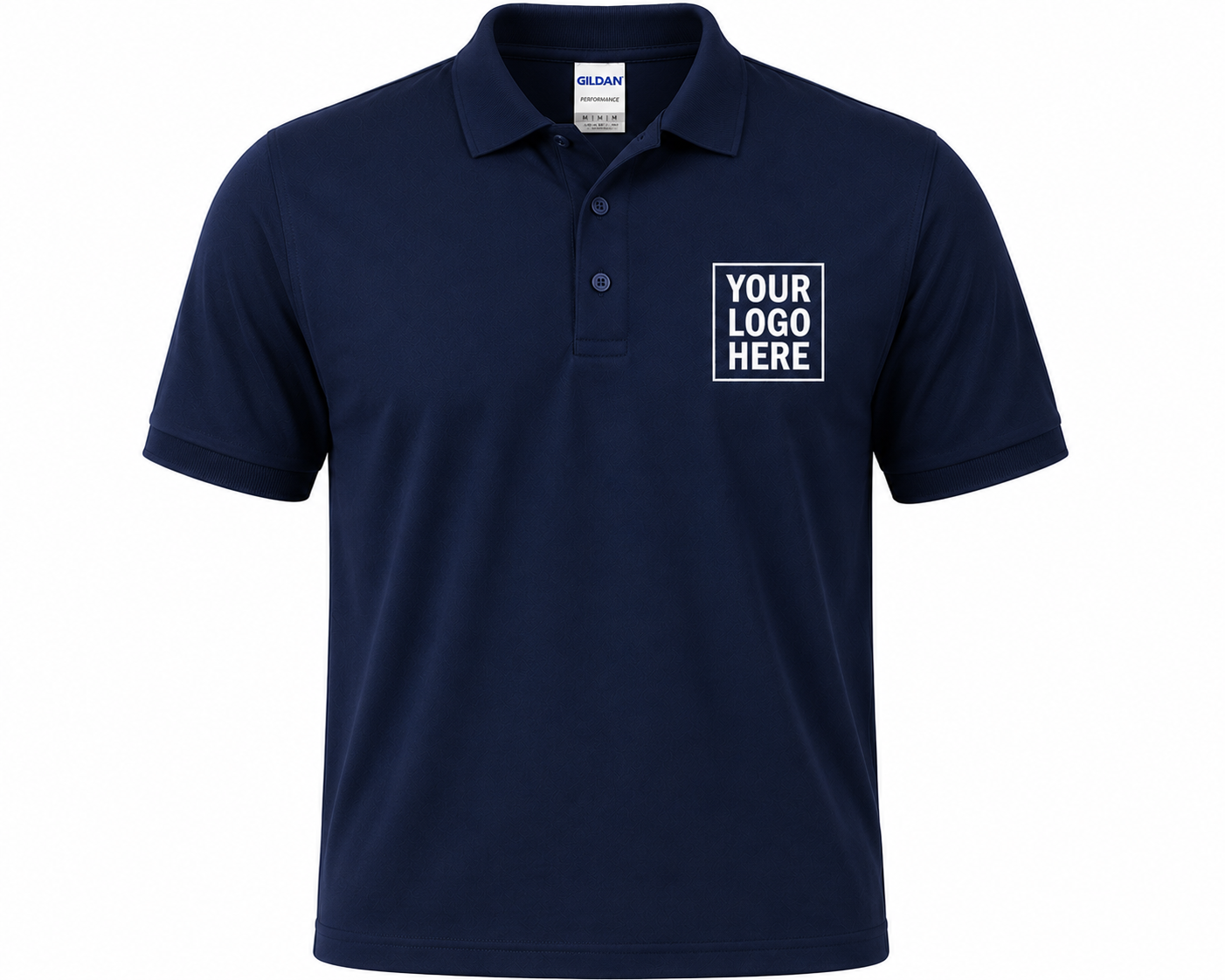 Custom Logo Polo Shirt | Embroidery & DTF Apparel
