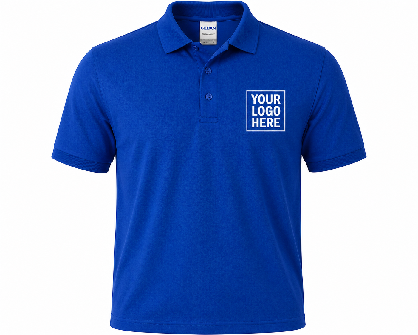 Custom Logo Polo Shirt | Embroidery & DTF Apparel