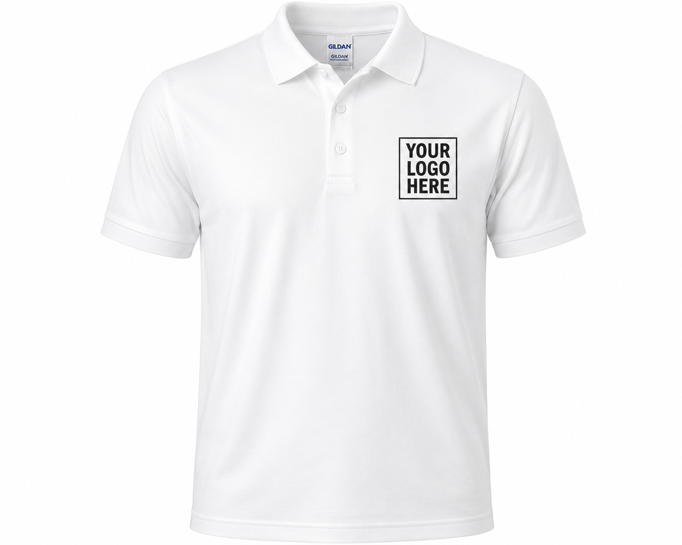 Custom Logo Polo Shirt | Embroidery & DTF Apparel